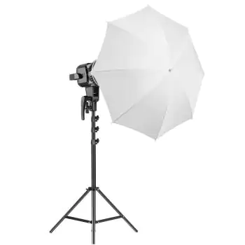 GVM LED Video Soft Light (Daylight-Balanced) LS-p80s LED 1-Light Kit with Umbrella