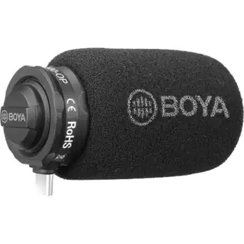BOYA BY-DM100 Camera-Mount Digital Condenser Microphone for Android