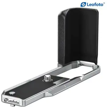 Leofoto LPN-Zfc L Plate for Nikon Zfc | Arca Compatible (Black / Silver) - Silver