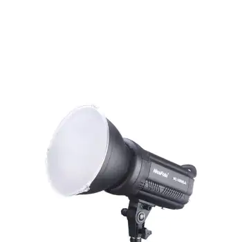 Nicefoto HC-1000SA Multiple Scenario Mode LED Portrait Photography Silent Daylight Video Light, Black