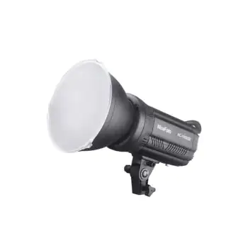 Nicefoto HC-1000SB Multiple Scenario Mode Daylight Cob LED Video Light with Bowens Mount, Black