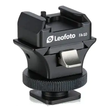Leofoto Cold shoe and Hot shoe adapter FA-12+FA-10