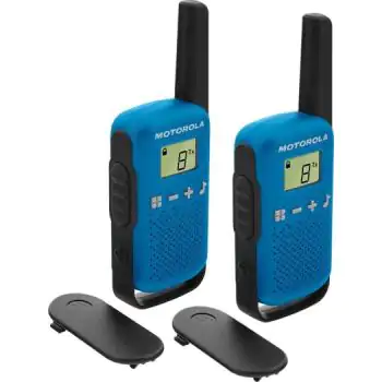 Motorola T42 Talkabout PMR446 2-Way Walkie Talkie Portable Radio’s (Pack of 2) – Blue | T42