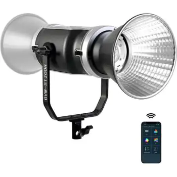 GVM LED RGB and Bi-Color Double-Headed Video Light (200W)