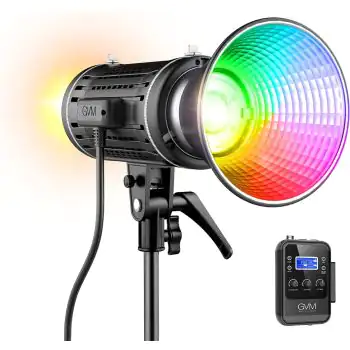 GVM LED RGB and Bi-Color Double-Headed Video Light (100W)