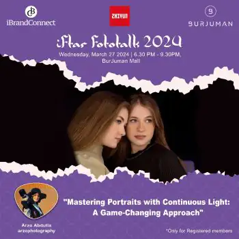 Mastering Portraits with Continuous Light: A Game-Changing Approach - Iftar Fototalk 2024