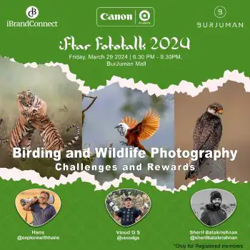 Birding and Wildlife Photography: Challenges and Rewards - Iftar Fototalk 2024