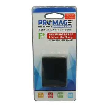 Promage FV100 Rechargeable Lithium-Ion Battery for Sony Video/Digital Camera, Black