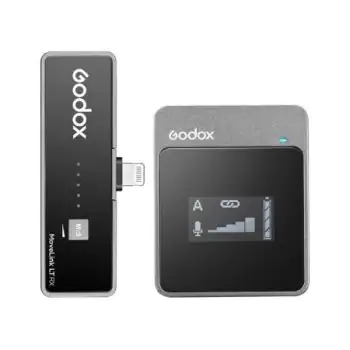 Godox 2.4GHz Wireless Single Microphone System for Iphone