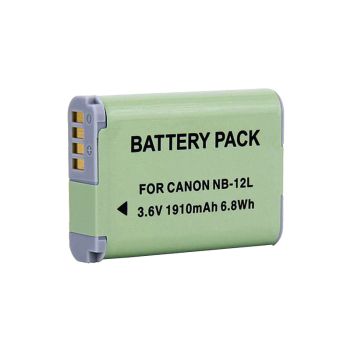 Promage NB12L Rechargeable Lithium-Ion Battery for Canon Video/Digital Camera PowerShot G1X II/N100, Green