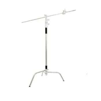 PhotoTech C-STAND KIT Stanless Steel With Boom Arm 40''