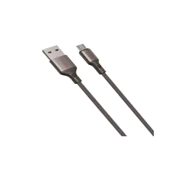 Resilient iPhone Fast Charging Cable A193L 1.0M - Black/Gray/White