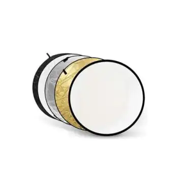 Godox Collapsible reflector Disc 5 in 1 - 110 CM (Gold-Silver-Black-White-Translucent)