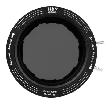 H&Y  REVORING Variable Neutral Density ND3-1000 + Circular Polarizer 37-49mm