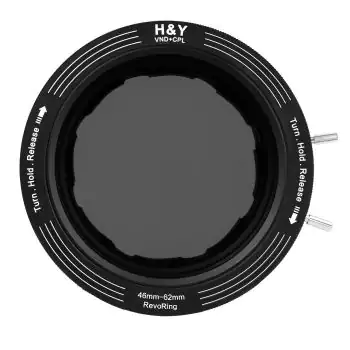 H&Y  REVORING Variable Neutral Density ND3-1000 + Circular Polarizer 46-62mm