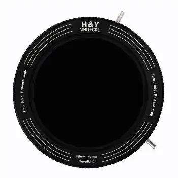 H&Y  REVORING Variable Neutral Density ND3-1000 + Circular Polarizer 58-77mm