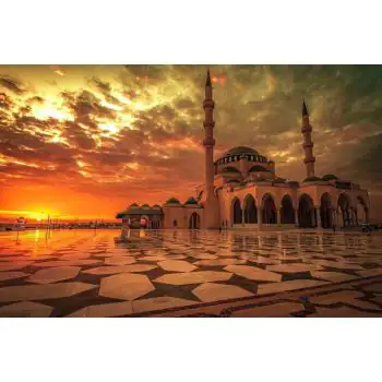 MIRAN NAIK - “Sharjah Grand Mosque” by MIRAN NAIK