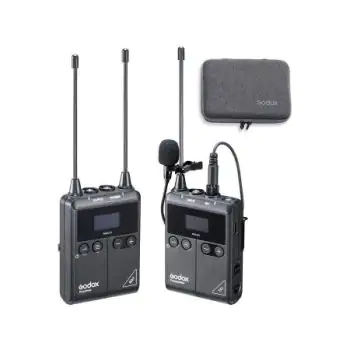Godox WMicS1 Kit 1 Camera-Mount Wireless Omni Lavalier Microphone System for Mirrorless/DSLR Cameras