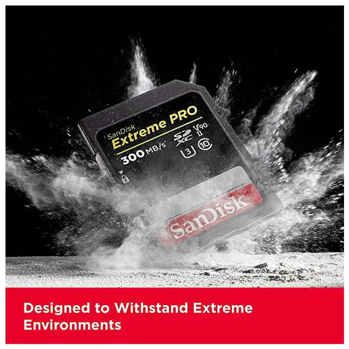 SanDisk 128GB Extreme PRO UHS-II SDXC Memory Card