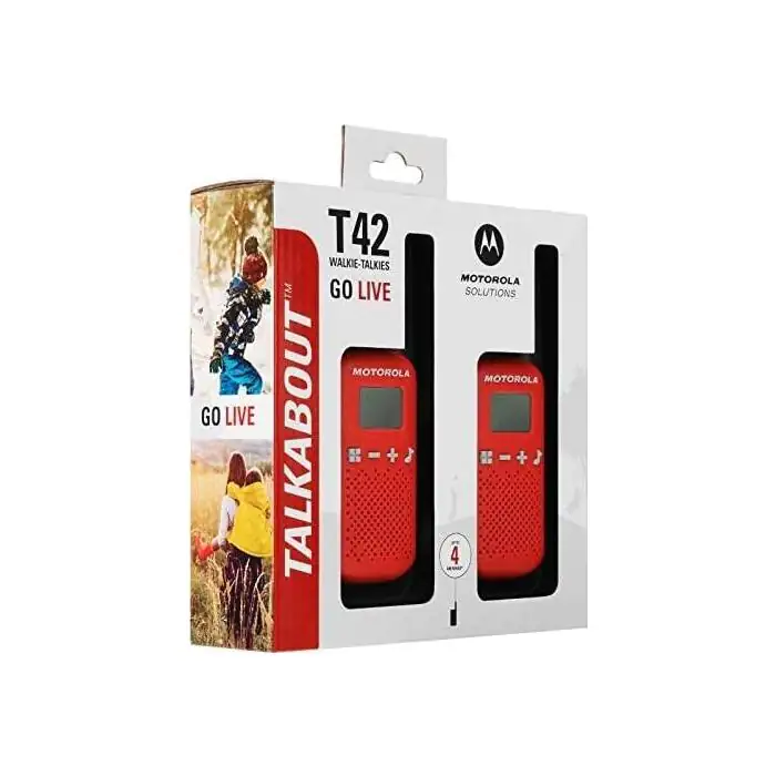 Motorola T42 Twin pack - Red