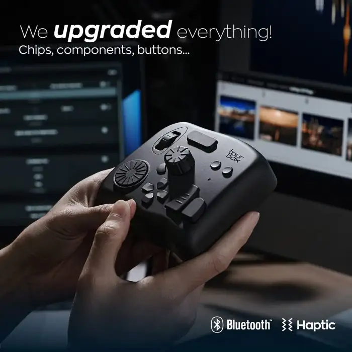 TourBox Elite, Video Photo Editing Controller, Bluetooth 5.0 TourBox Elite, Video Photo Editing Controller, Bluetooth 5.0
