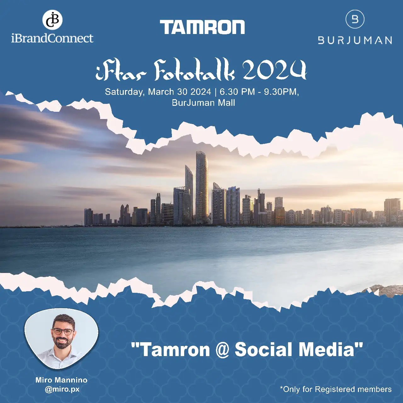 Tamron @ Social Media - Iftar Fototalk 2024 